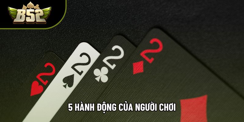 5 hành động của người chơi